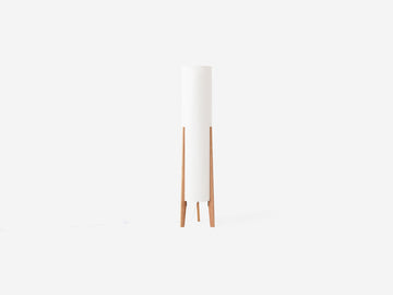 Tube Floor Lamp – Oak
