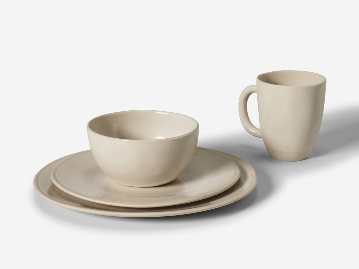 Sienna Dinnerware Set – White – view 2