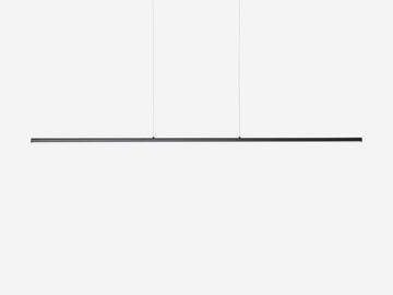 Slimline Pendant – Large / Black