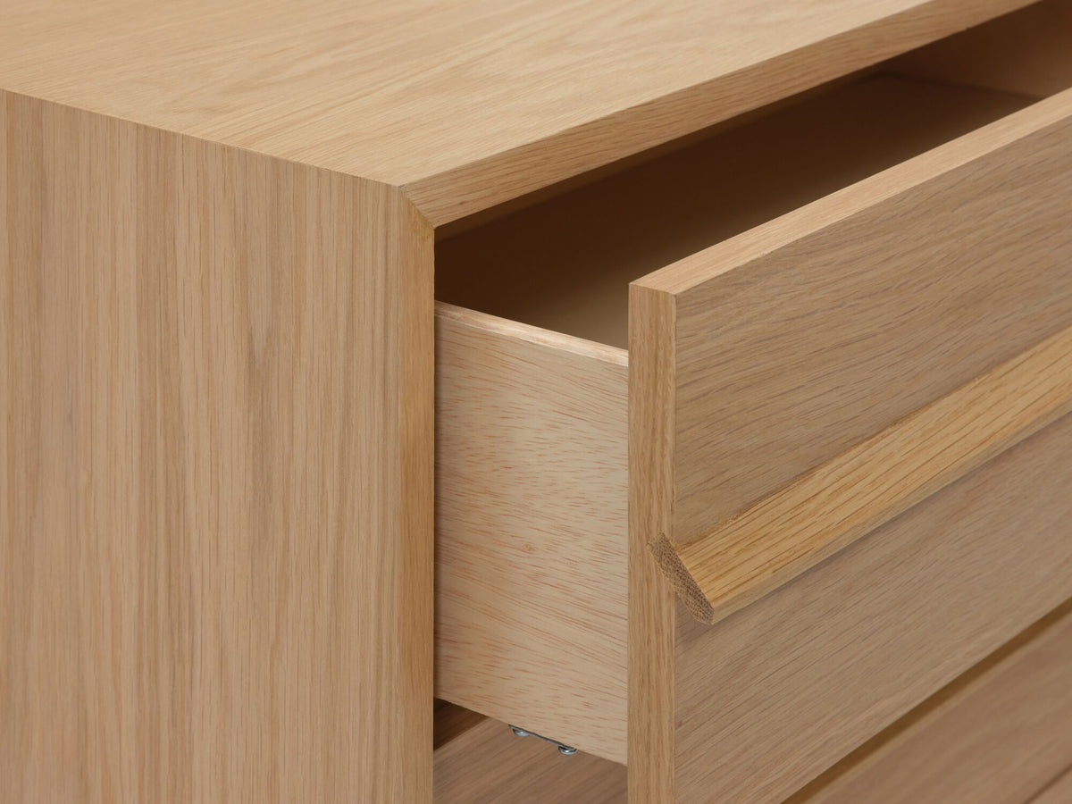 Marcel Single Dresser – Oak – view 7
