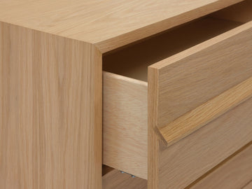 Marcel Single Dresser – Oak – view 7