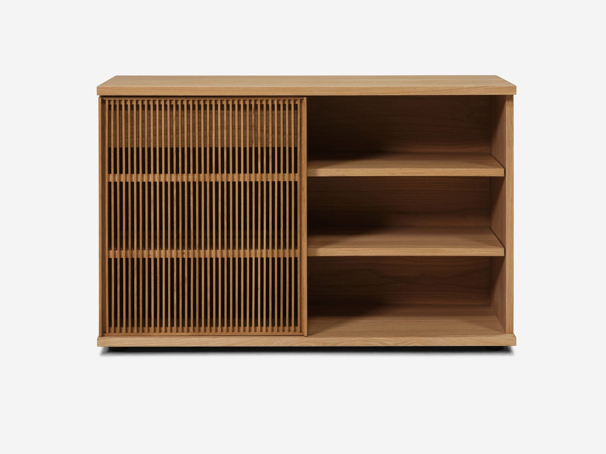 Standard - Oak - Slatted Door