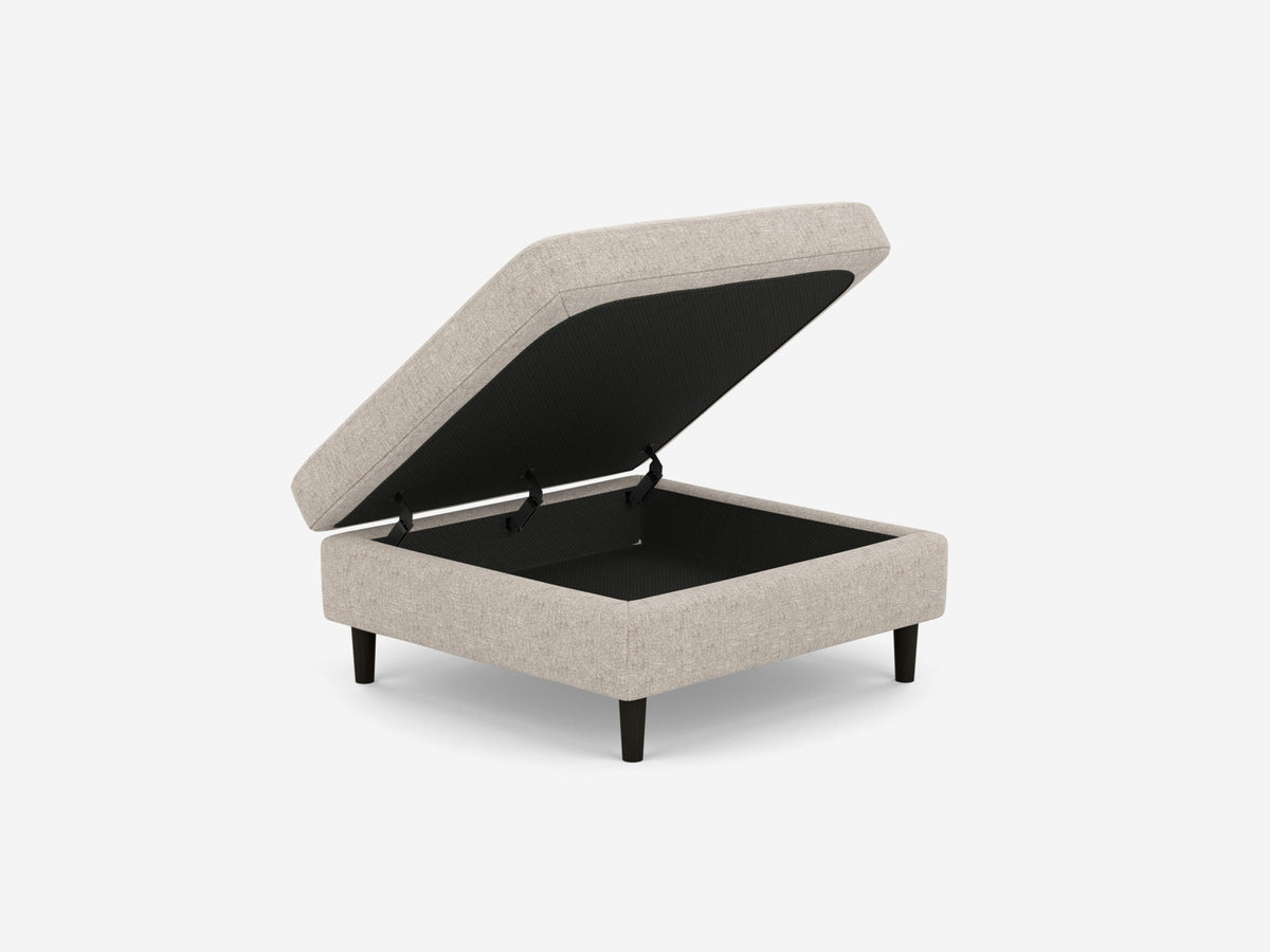 Grade 20 Polo Grey with Black Ash Legs - Square