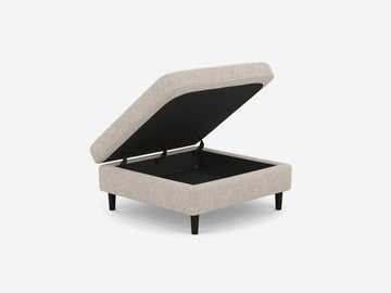 Grade 20 Polo Grey with Black Ash Legs - Square