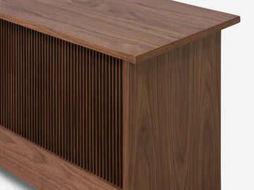 Walnut - Slatted Screen