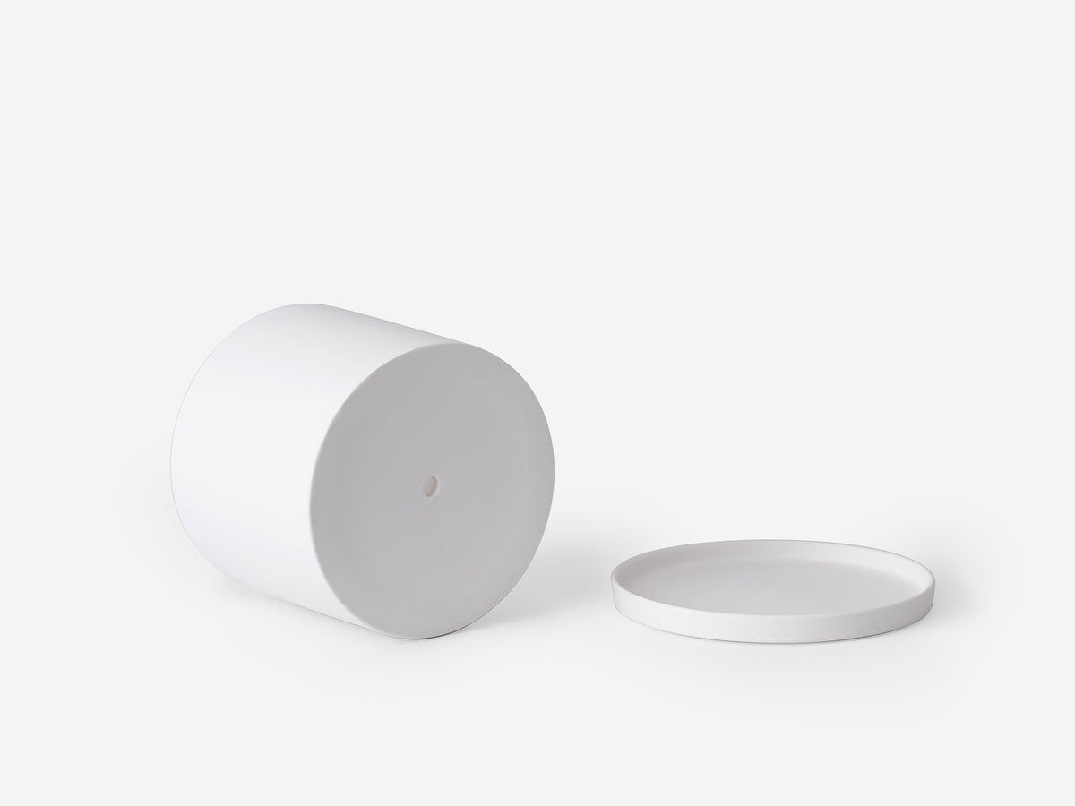 Palm Pots – Small / White – view 3