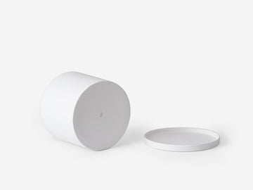 Palm Pots – Small / White – view 3