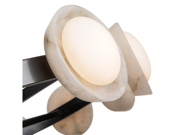 Alonso Chandelier – 50" / Urban Bronze/Alabaster – view 2