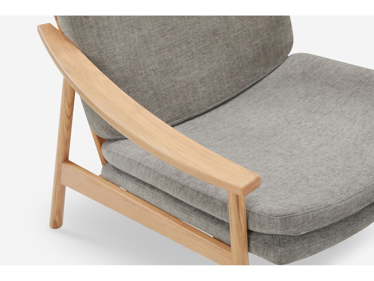 Louis Lounge Chair – Fog – view 6
