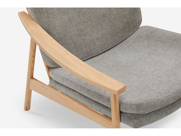 Louis Lounge Chair – Fog – view 6