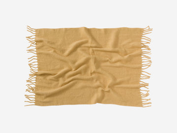 Wooly Throw – Camel – view 3