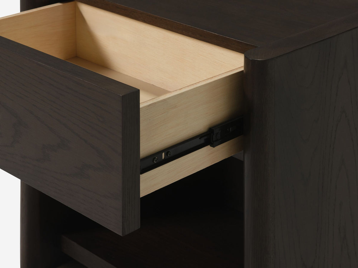 Moon Open Shelf Nightstand – view 7