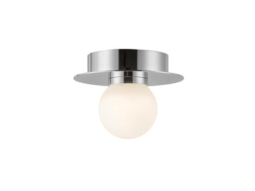 Elixir Flush Mount Light – 6" / Chrome