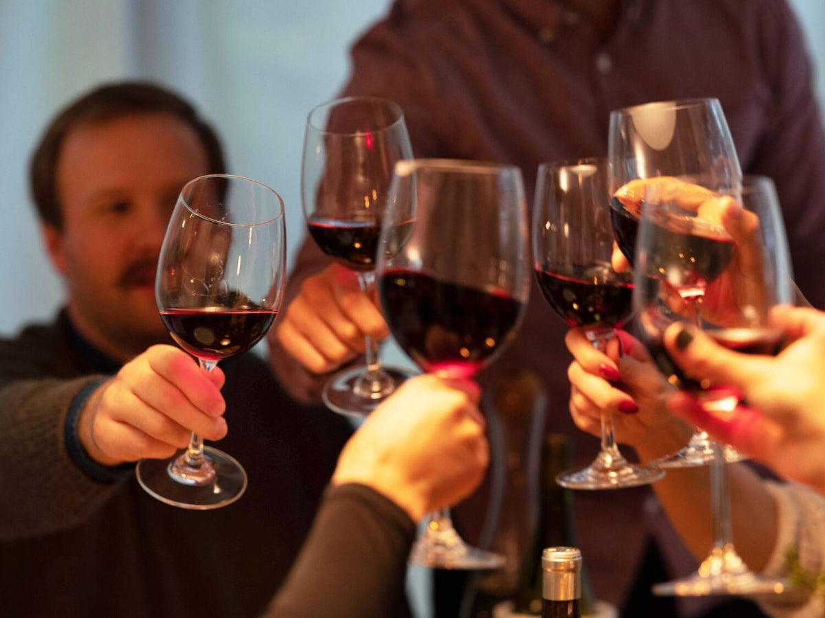 Crisp Red Wine Glass