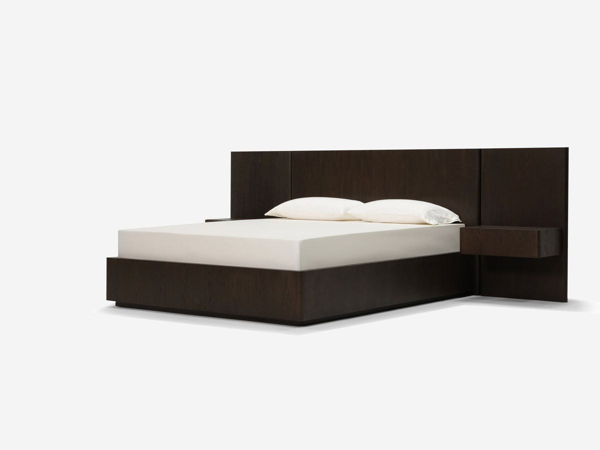 Smoked Oak with Extensions and Nightstands