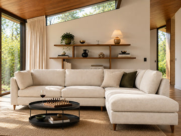 Salema 2-Piece Sectional Sofa with Backless Chaise