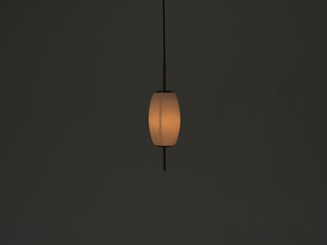 Silk Pendant Lamp – Small / Brass – view 2