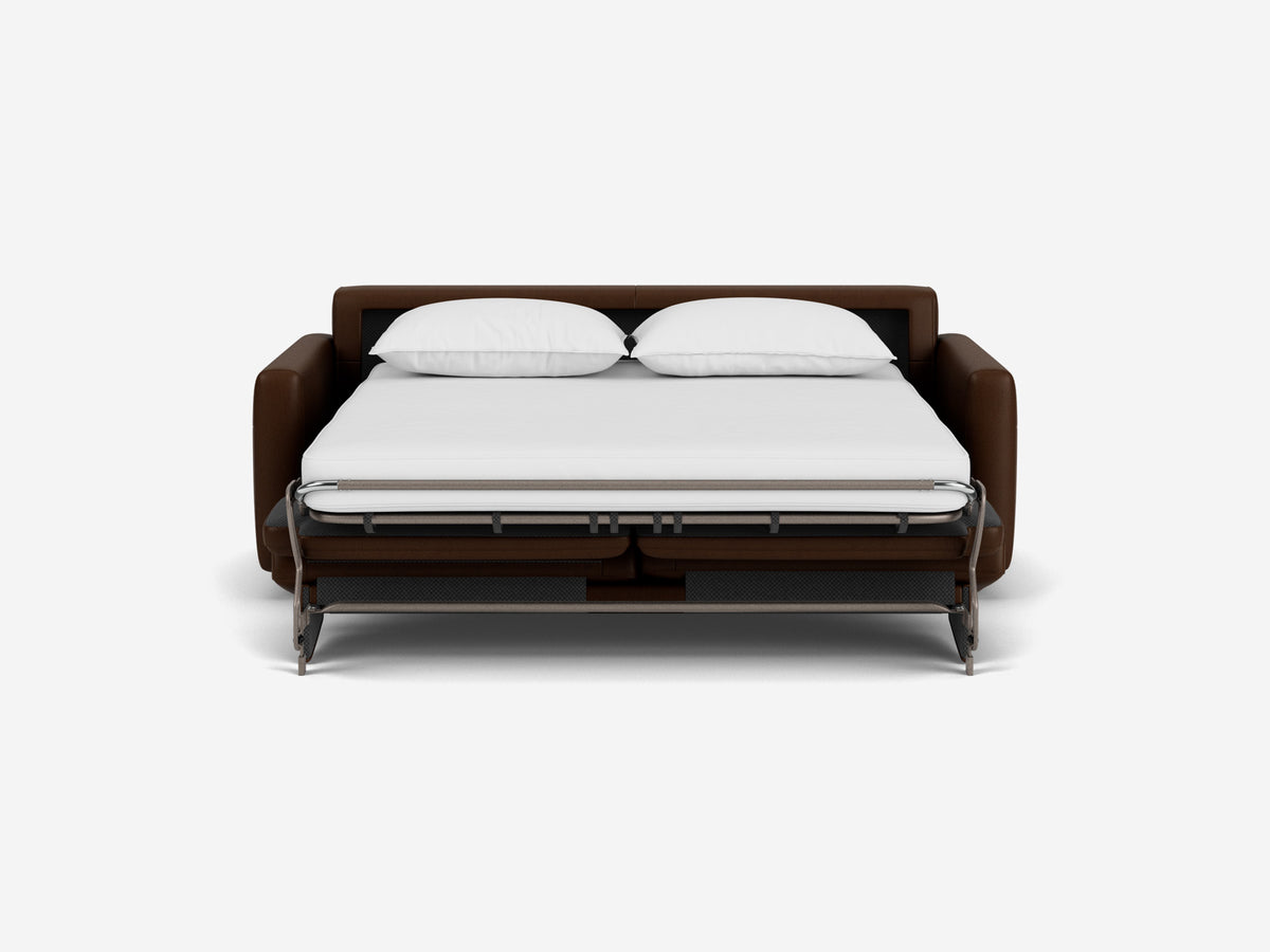 Coachella Madera with Stainless Steel Legs - Double - Narrow Arms
