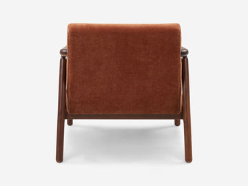 Addie Lounge Chair – Rust – view 4