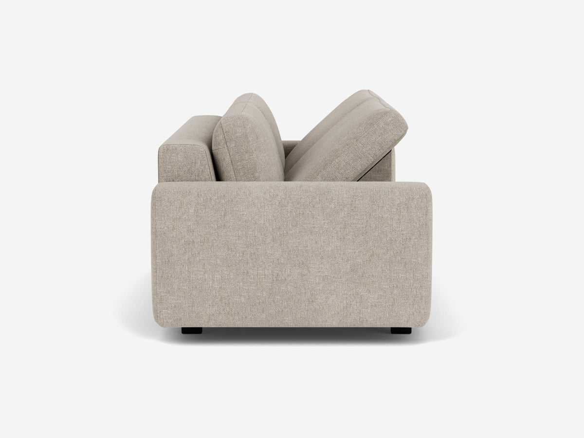 Polo Grey with Black Ash Legs - Standard Arms