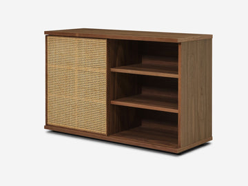 Standard - Walnut - Cane Door