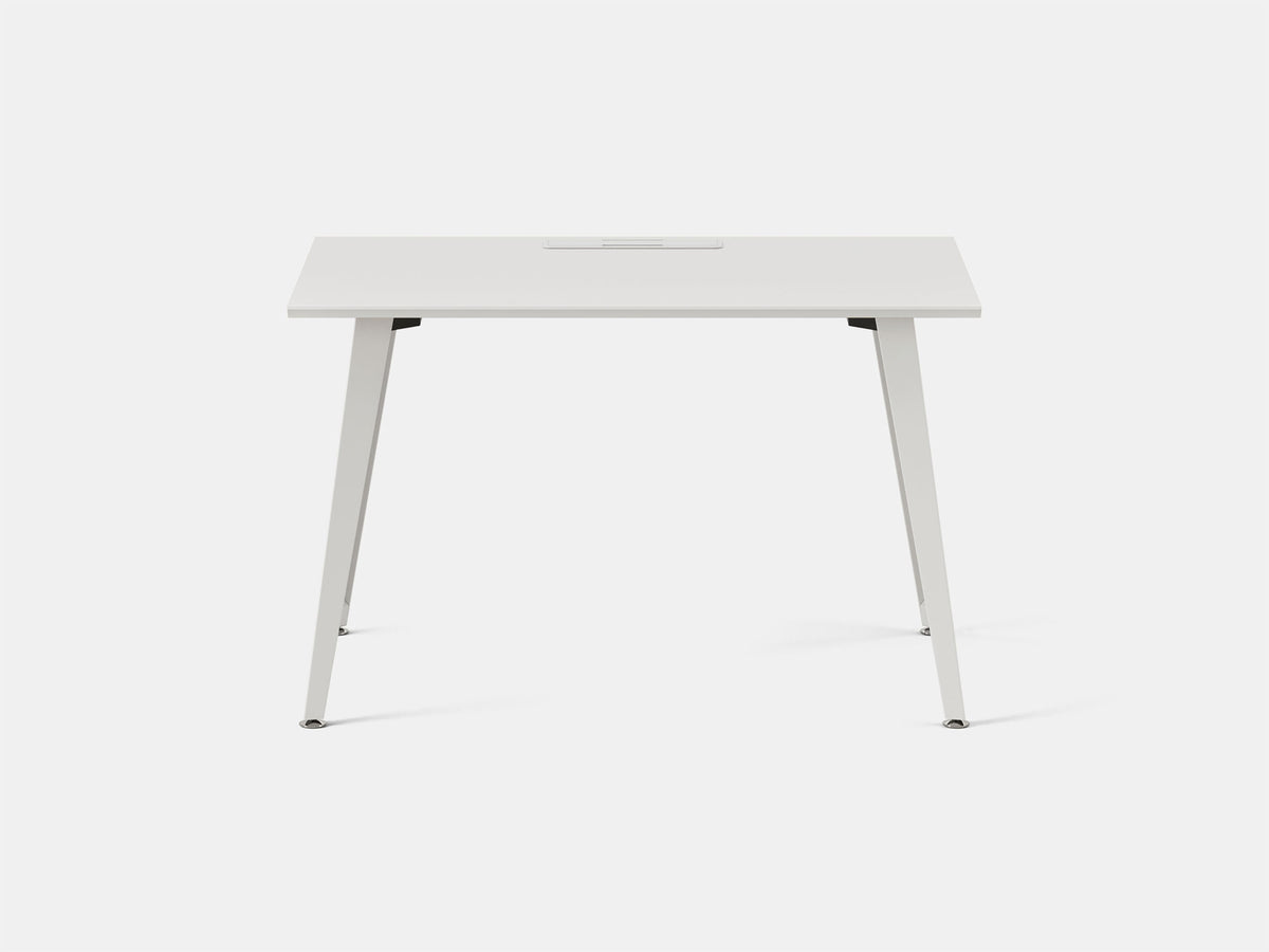 Office Desk – 48" x 24" / White / White