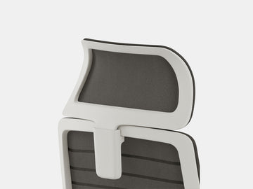 Ergonomic Headrest – Black (White)