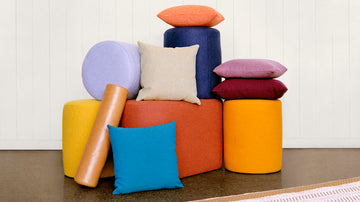30" Square Cushion – Fabric – view 4
