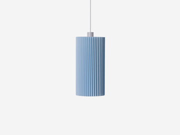 Custom Pleat Cylinder Pendant