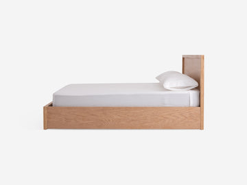 Oak with a Panel Side ( Set of 3 Drawers Option Only)
