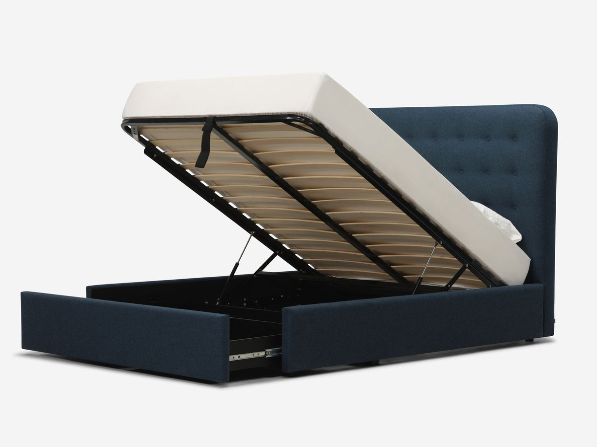 Nara Grounded Lift Bed with Drawers