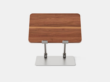 Adjustable Laptop Stand – Walnut