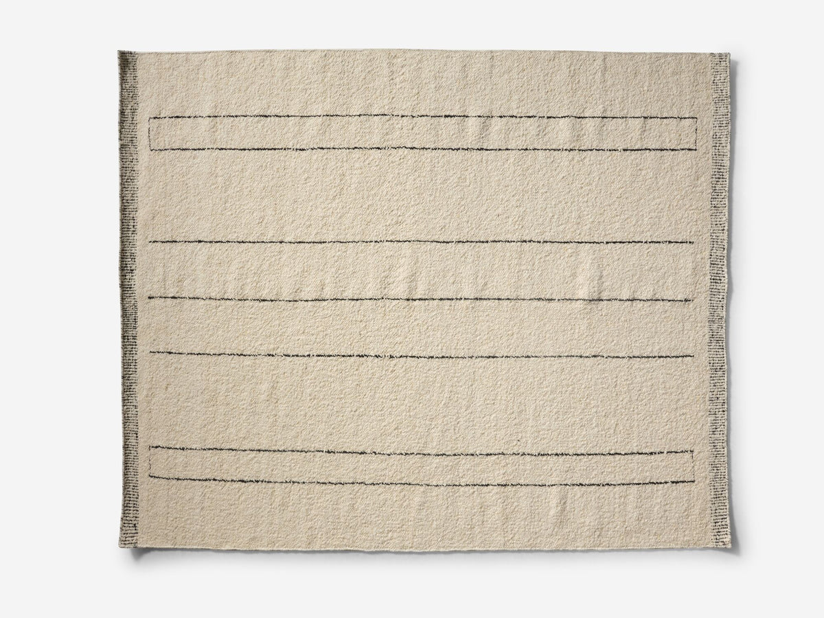 Trace Rug 8' x 10' – Snow/Black – view 3