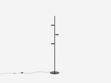 Row Floor Lamp – Black