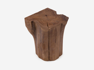 Solid Teak Stool - Rectangle – Reclaimed Teak – view 9