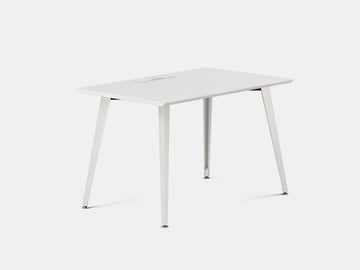Office Desk – 48" x 24" / White / White – view 2