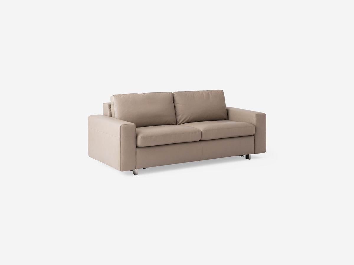 Reva Sleeper Sofa – Standard (8.3") / Double / Leather / Reva Double Core Leather – view 3