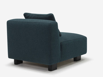 Veneto Teal with Black Stadium Legs