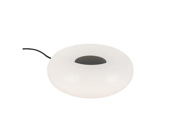 Nimbus Table Lamp – 8" / Black/Opal Glass