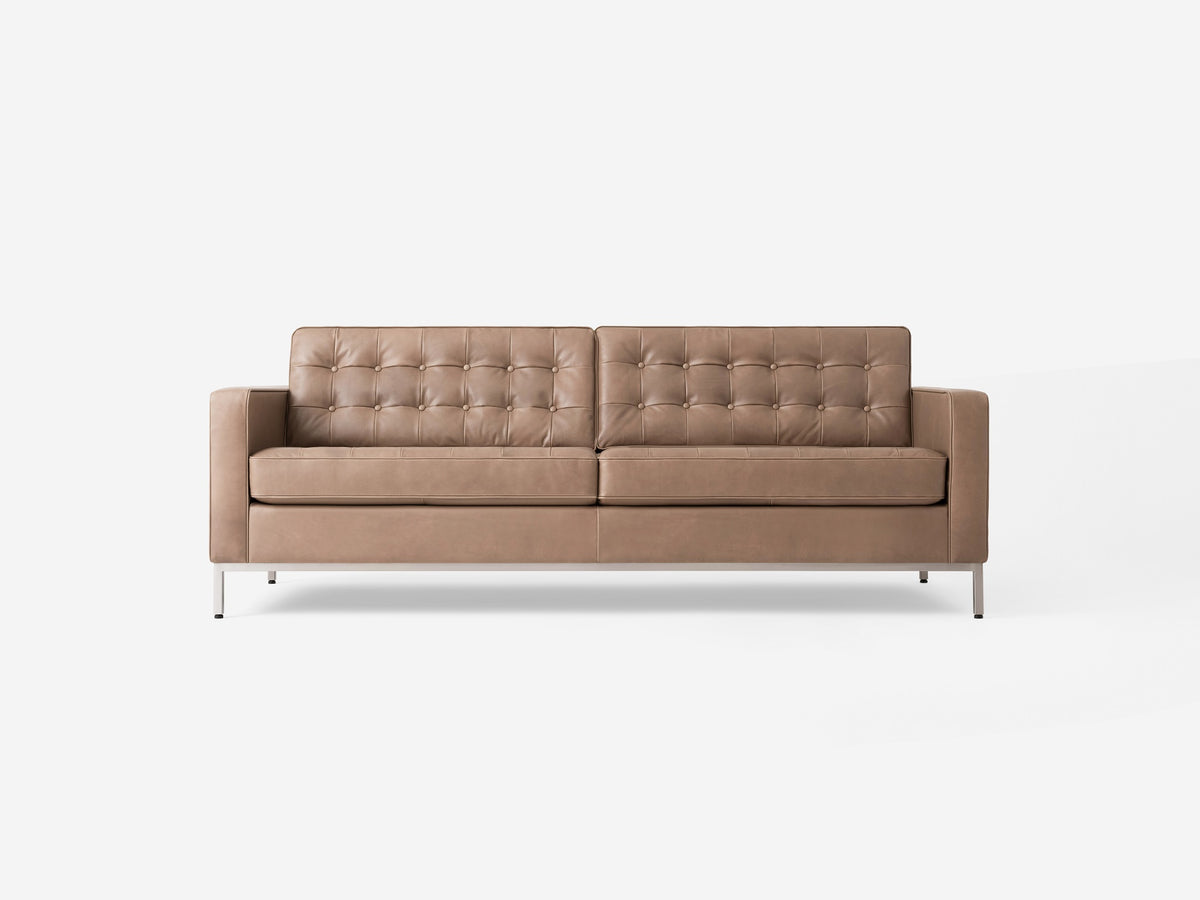 86" - Coachella Smoke with Stainless Steels Legs - Regular Arm Height