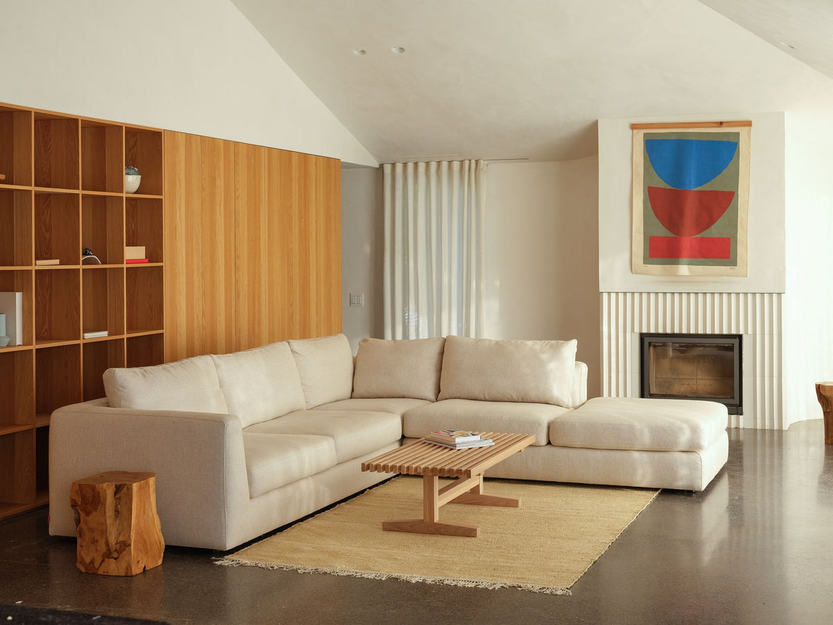 Cello 3-Piece Sectional Sofa With Backless Chaise
