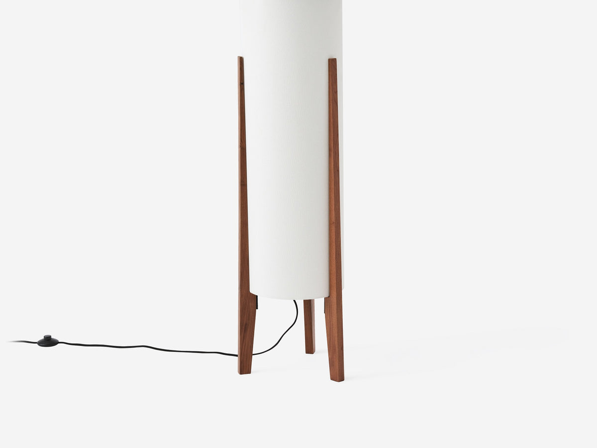 Tube Floor Lamp – Walnut – view 2