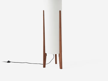 Tube Floor Lamp – Walnut – view 2
