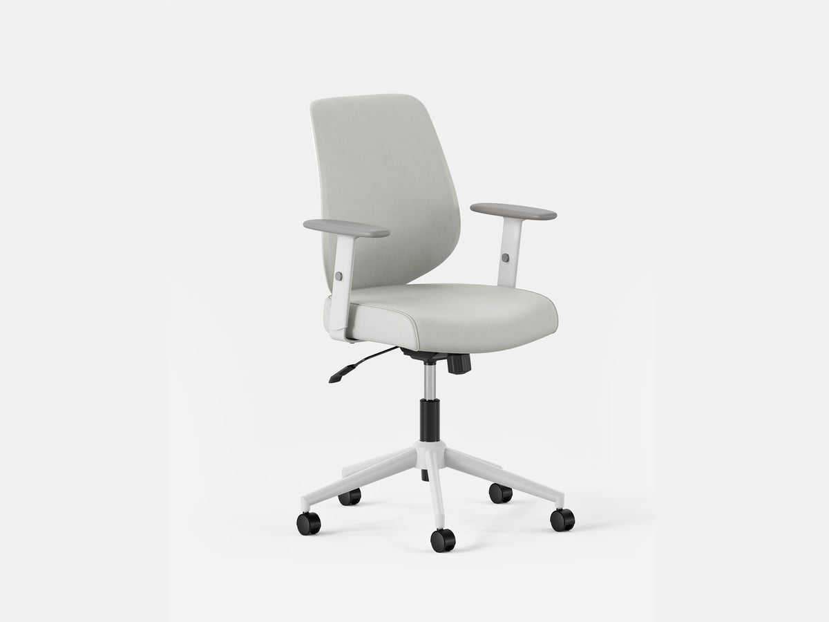 Daily Office Chair – Vegan leather / Limestone