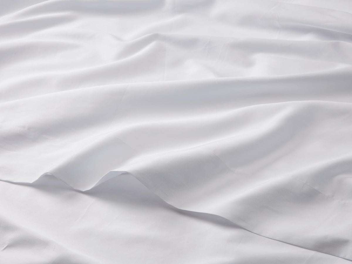Silk & Snow Egyptian Cotton Bedding Set – Full / White – view 2