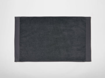 Silk & Snow Terry Bathmat – Flint Black
