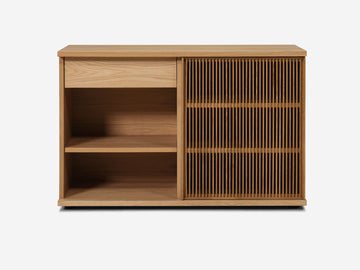 Standard - Oak - Slatted Door