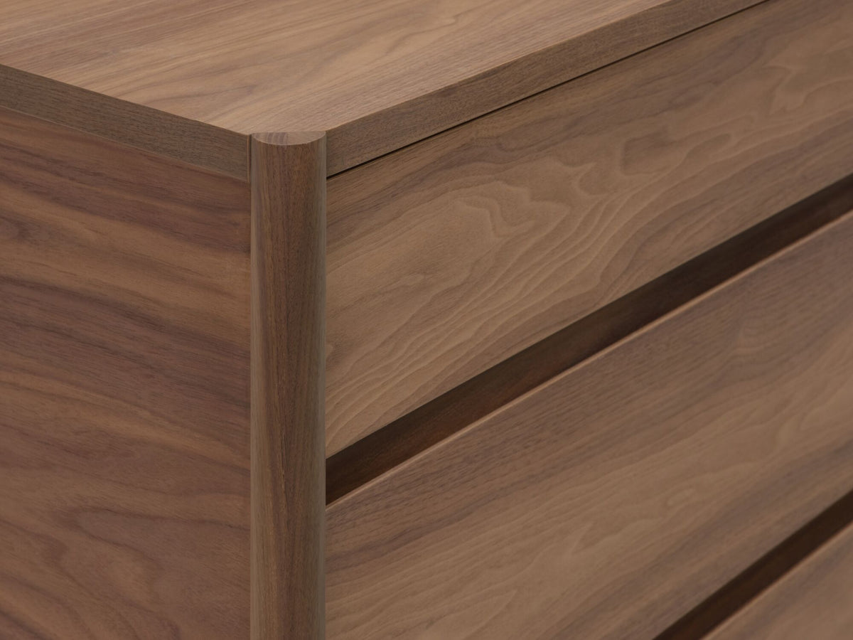 Monarch Double Dresser – Walnut – view 6