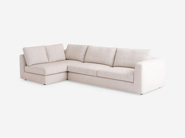 Coda Beach - Left Hand Facing Full-Arm Chaise - 1.5" Legs