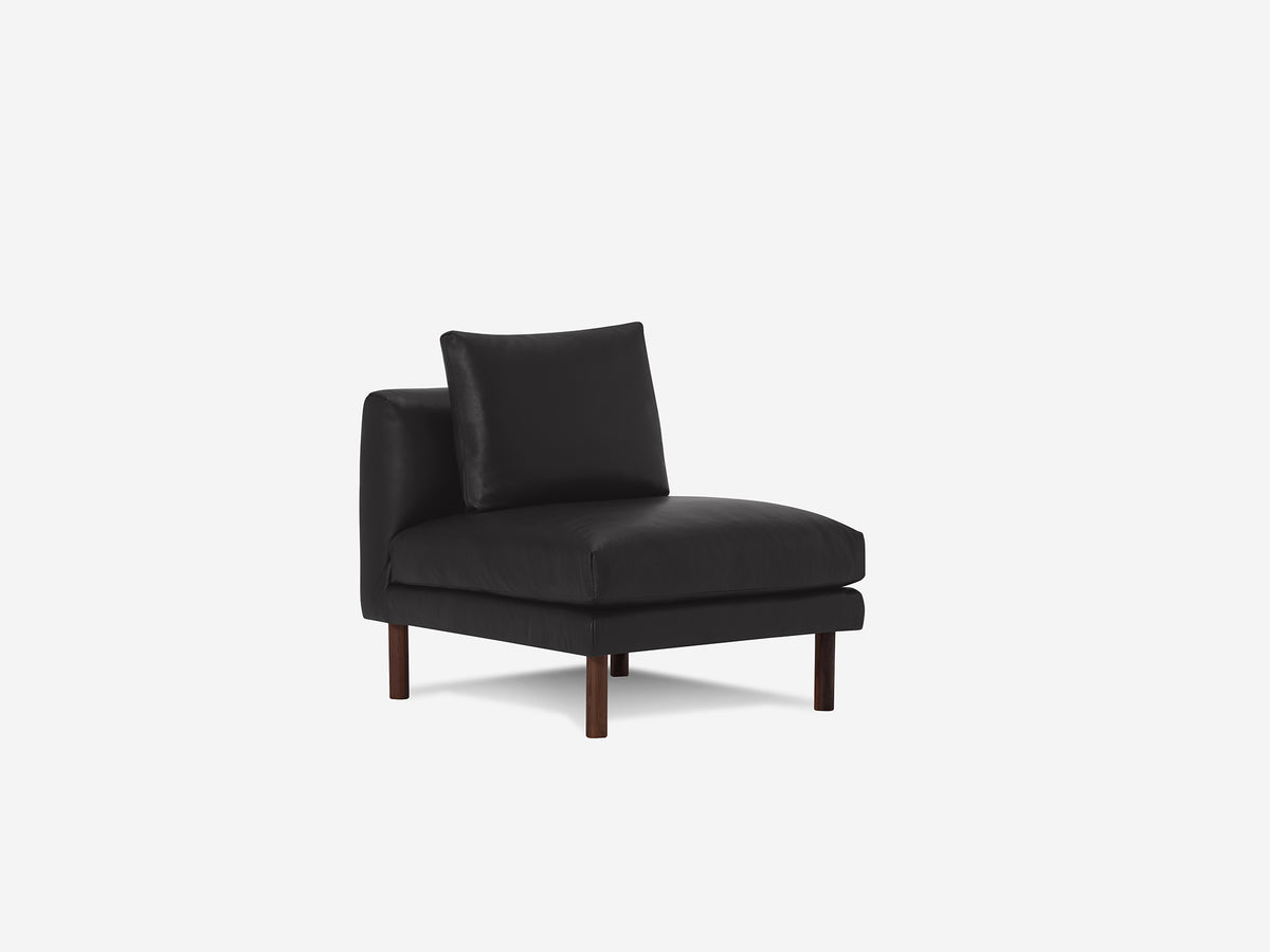 Grade 100 Rein Basalt with Walnut Legs